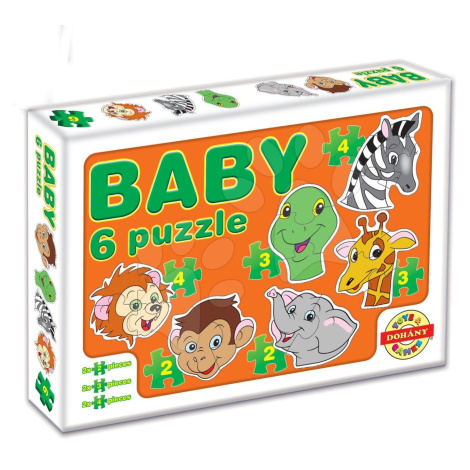 Dohány Baby puzzle exotické zvieratká 635-4 DOHÁNY