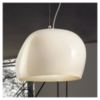 Závesná lampa Surface Ø 40cm E27 biela/matná biela