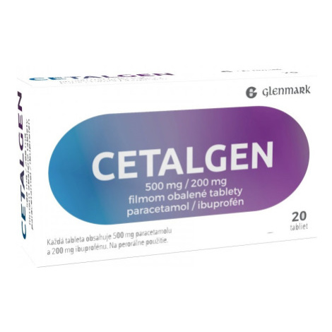 Cetalgen 500 mg/200 mg tbl.flm.20 x 500 mg