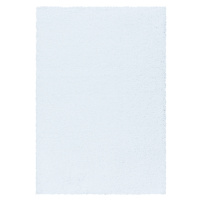 Kusový koberec Sydney Shaggy 3000 white - 60x110 cm Ayyildiz koberce