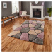 Sivo-ružový koberec Think Rugs Noble House Rock, 150 x 230 cm