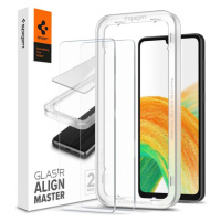 Spigen AlignMaster Glas.tR 2 Pack tvrdené sklo Samsung Galaxy A33 5G