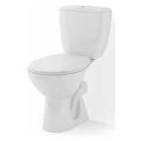 Cersanit MITO WC KOMBI 3/6 lit.- zadný rovný odpad + WC sedátko PP, TK001-009