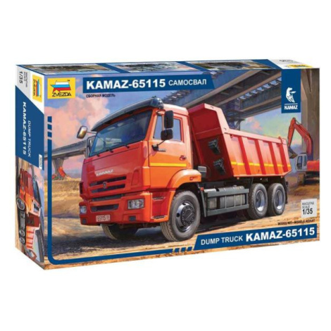 Model Kit auto 3650 - Kamaz 65115 dump truck (1:35) Zvezda