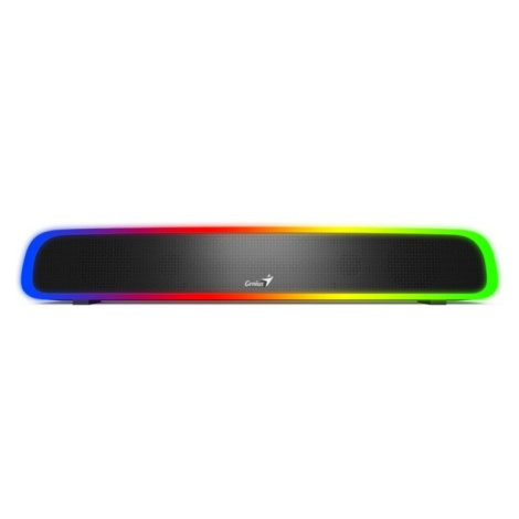 GENIUS repro USB SoundBar 200BT/ Bluetooth/ 3,5" jack/ 4W/ RGB/ čierny