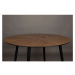 Okrúhly jedálenský stôl s doskou v dekore orechového dreva ø 120 cm Clover – Dutchbone