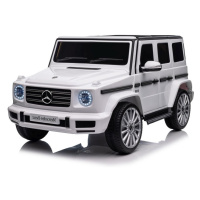 mamido Detské elektrické autíčko Mercedes G500 4x4 biele