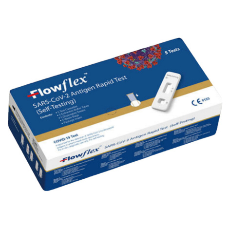 FLOWFLEX SARS-CoV-2 Antigen rapid test 5 kusov