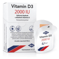 IBSA Vitamín D3 2000 IU príchuť pomaranč 30 kusov