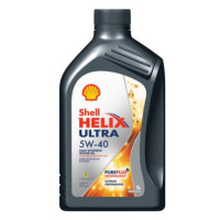 SHELL Motorový olej Helix Ultra 5W-40, 550052677, 1L