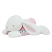 Doudou Plyšový králik s tmavo ružovým brmbolcom 65 cm