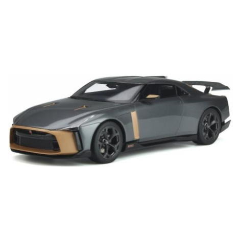 1:18 NISSAN - GT-R 50 BY ITALIAN DESIGN 2018 GREY/COPPER - GT-SPIRIT - GT300