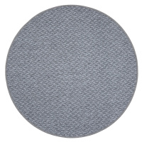 Kusový koberec Toledo šedé kruh - 250x250 (průměr) kruh cm Vopi koberce