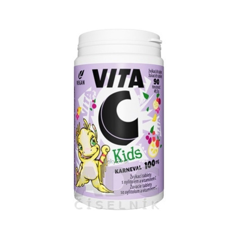 Vitabalans VITA C Kids KARNEVAL 100 MG