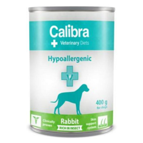 Calibra VD Dog Hypoallergenic Rabit&Insect konzervy pre psy 6 x 400g