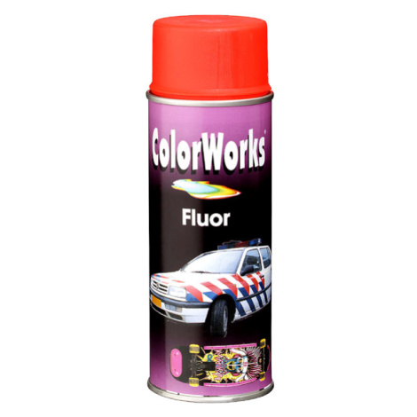 COLORWORKS - Fluorescenčný sprej 400 ml ružový Motip
