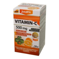 JUTAVIT Vitamín C 500 mg s príchuťou pomaranča 100 žuvacích tabliet