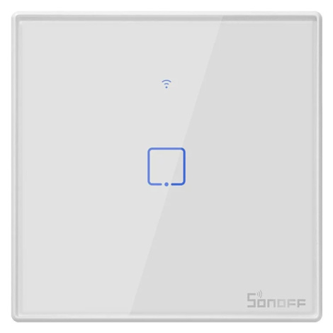 Vypínač Sonoff Smart Switch WiFi + RF 433 T2 EU TX (1-channel)