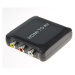 PremiumCord prevodník HDMI na kompozitný signál + stereo zvuk
