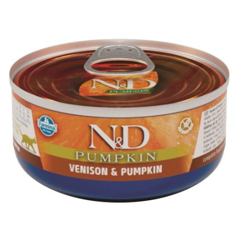 N&D CAT VENISON & PUMPKIN 70 GR