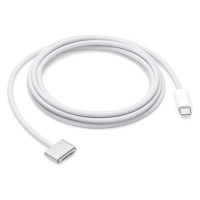 Nabíjací a dátový kábel USB Type-C, Magsafe 3, 200 cm, Apple, biely, továrenský