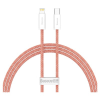 Kábel USB-C cable for Lightning Baseus Dynamic Series, 20W, 1m (orange)