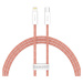 Kábel USB-C cable for Lightning Baseus Dynamic Series, 20W, 1m (orange)