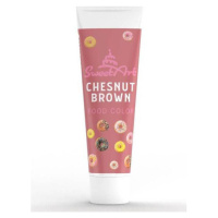 SweetArt gélová farba v tube Chestnust Brown (30 g) - dortis - dortis