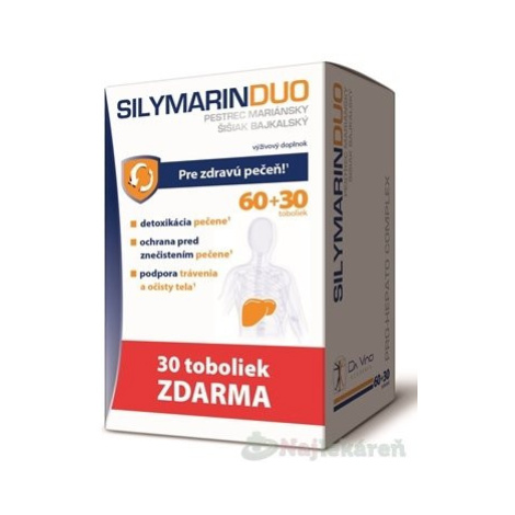 Da Vinci Silymarin Duo 60 + 30 toboliek