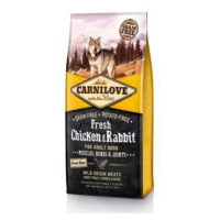 Carnilove Dog Fresh Chicken & Rabbit for Adult 12kg zľava