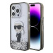 Kryt Karl Lagerfeld KLHCP15XLKKNSK iPhone 15 Pro Max 6.7" transparent hardcase Liquid Glitter Ik