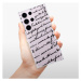 Odolné silikónové puzdro iSaprio - Handwriting 01 - black - Samsung Galaxy S23 Ultra