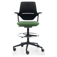 ProfiM - Kancelárska stolička TRILLO PRO 30ST s plastovým operadlom a krúžkom na nohy