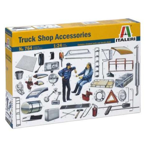 Model Kit doplňky 0764 - TRUCK ACCESSORIES (1:24)