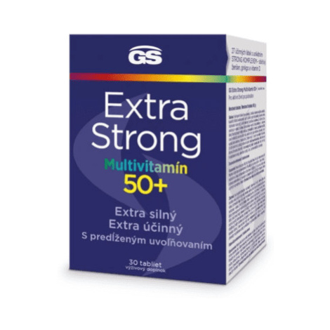 GS Extra strong multivitamín 50+ 30 tabliet