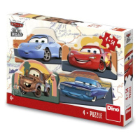 Puzzle Cars na ceste 4x54 dielov