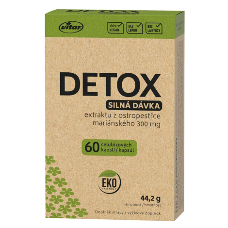 VITAR EKO Detox 60 kapsúl Vitar Veteriane