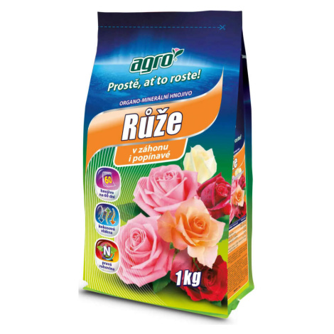 AGRO Organicko-minerálne hnojivo na ruže 1 kg