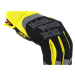 MECHANIX Pracovné rukavice so syntetickou kožou FastFit - žlté S/8