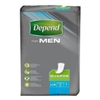 DEPEND For men inkontinenčné vložky 14 kusov