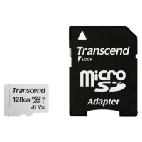 Transcend 128GB microSDXC 300S pamäťová karta (s adaptérom)