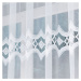 Biela žakarová záclona LUCYNA 310x160 cm