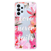 Odolné silikónové puzdro iSaprio - Love Never Fails - Samsung Galaxy A23 / A23 5G