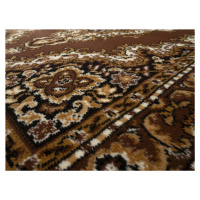 Kusový koberec TEHERAN T-102 brown kruh - 160x160 (průměr) kruh cm Alfa Carpets