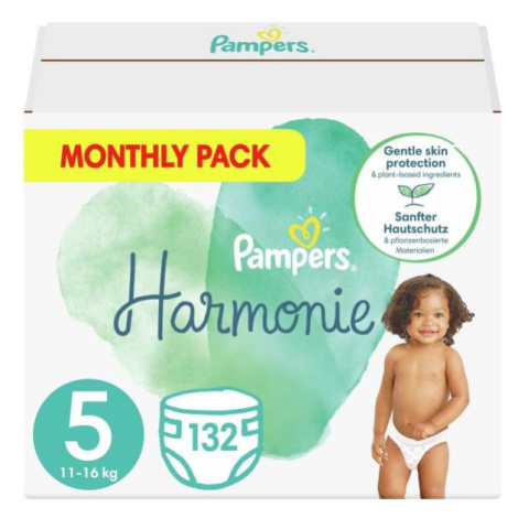 PAMPERS Harmonie Veľkosť 5, 132 ks, 11-16  kg