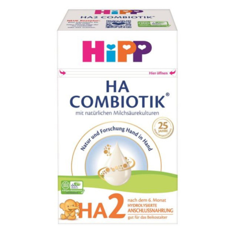 HiPP Výživa následná dojčenská mliečna HA 2 Combiotik® 600 g, od uk. 6. mesiaca