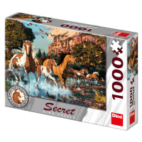 Dino KONĚ 1000 secret collection Puzzle NOVÉ