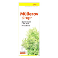 MÜLLEROV SIRUP s Islandským lišajníkom a vitamínom C 245ml