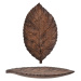 Bloomingville Dekoračný list Adalie, hnedý, mangové drevo