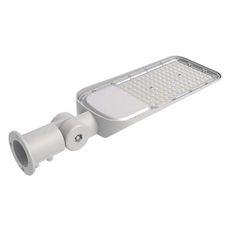 Pouličné LED svietidlo+súmrakový senzor 100W 6400K 120lm/W 11000lm VT-139ST (V-TAC)